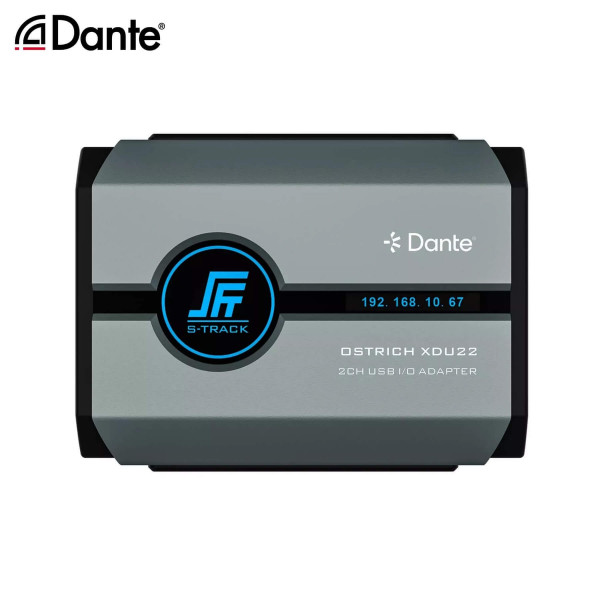 Сетевой аудиоинтерфейс Dante S-Track OSTRICH XDU22
