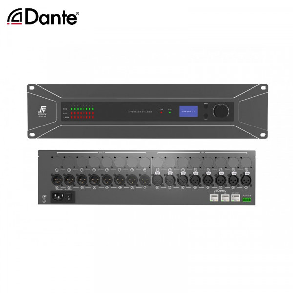 Сетевой аудиоинтерфейс Dante S-Track Ostrich D88