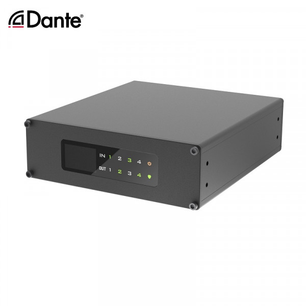 Сетевой аудиоинтерфейс Dante S-Track DBOX 44-I 