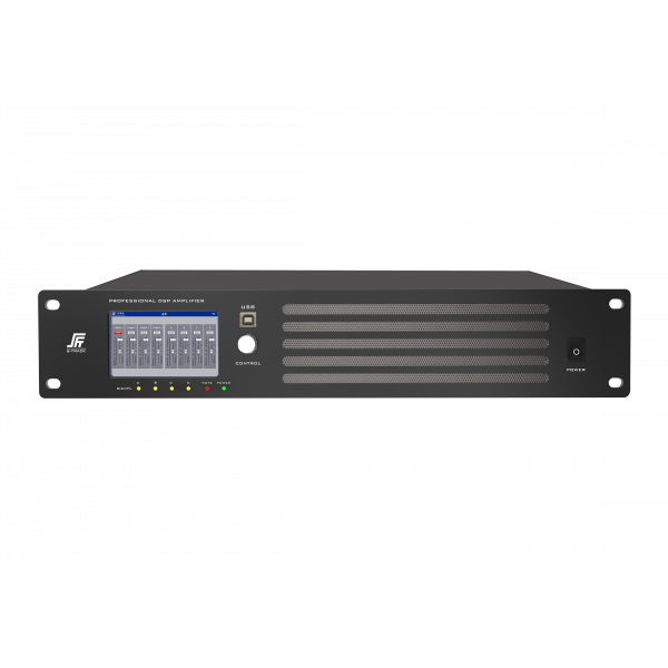 4-канальный цифровой усилитель мощности S-Track Whale D4600 с процессором DSP..