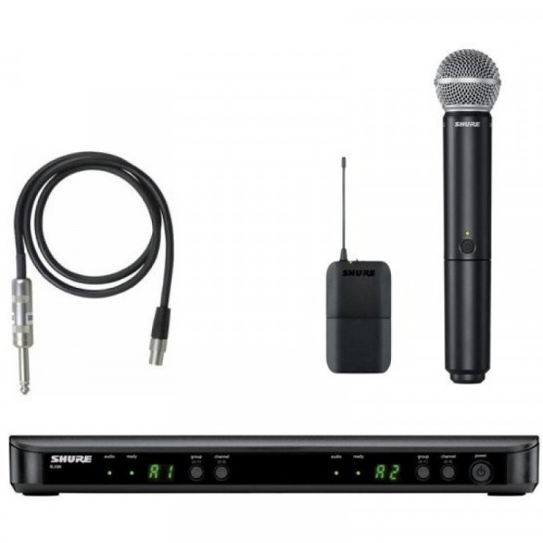 Двухканальная радиосистема Shure BLX1288E/SM58-M17