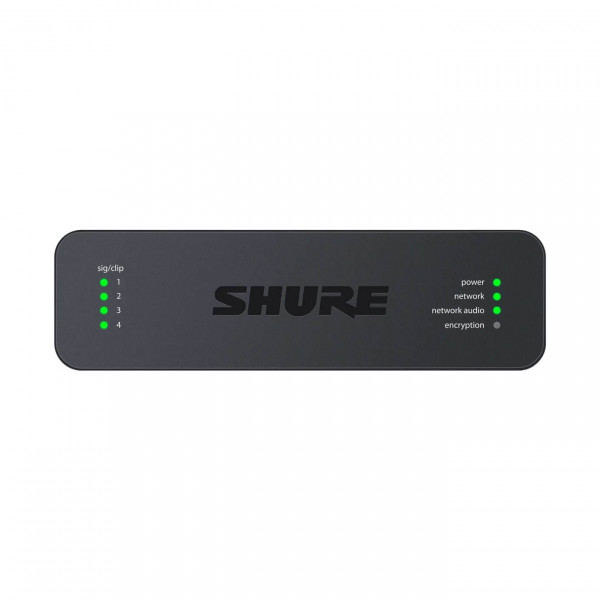 4-канальный сетевой аудио интерфейс Shure ANI4IN-XLR 4-канальный сетевой аудио интерфейс Shure ANI4IN-XLR