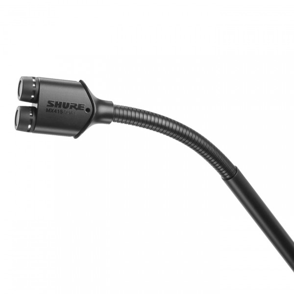Двухкапсюльный микрофон на гусиной шее Shure MX415DUAL