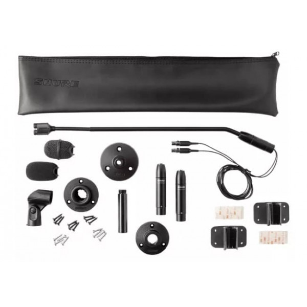 Двухкапсюльный микрофон на гусиной шее Shure MX415DUAL