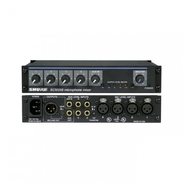 Микрофонный микшер Shure SCM268E