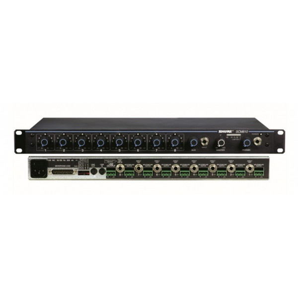 Автоматический микрофонный микшер Shure SCM810E