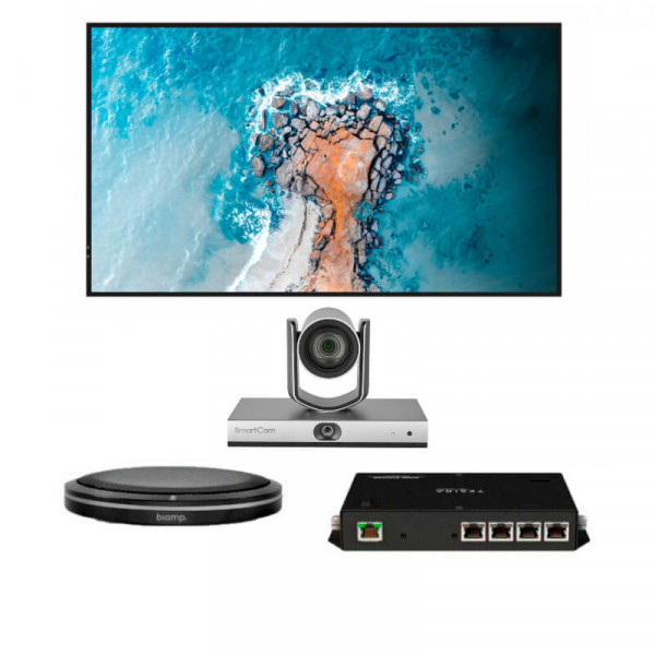 Комплект SmartSet MR4 с функцией автоматического наведения на говорящего для средней переговорной комнаты