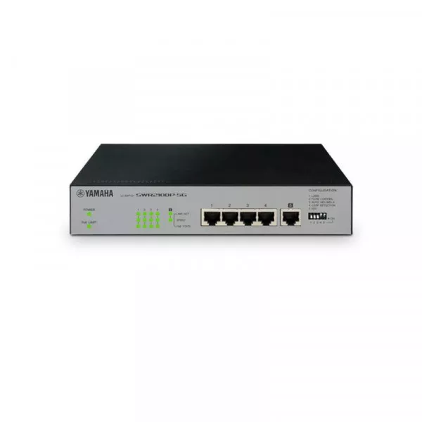 Сетевой коммутатор 4 порта Yamaha SWR2100P-5G