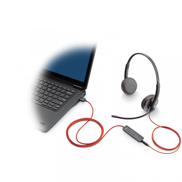 Гарнитура для компьютера Plantronics Blackwire C3225-C