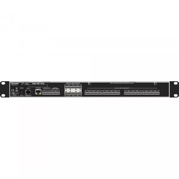 Цифровая аудиоплатформа Symetrix Solus NX 16х8