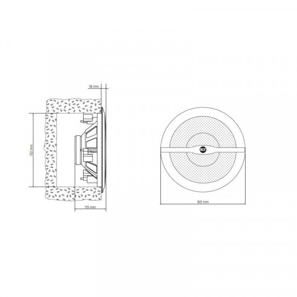 Громкоговоритель RCF WS 620XT