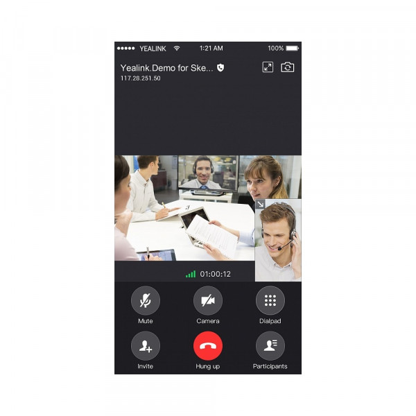 Приложение для видеоконференцсвязи Yealink VC Mobile