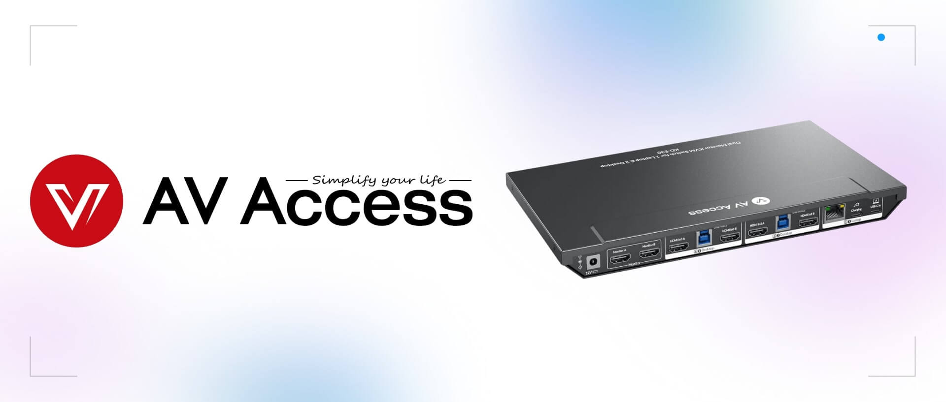 Новая док-станция KVM AV Access KD-E30: управление тремя ПК на двух мониторах 4K