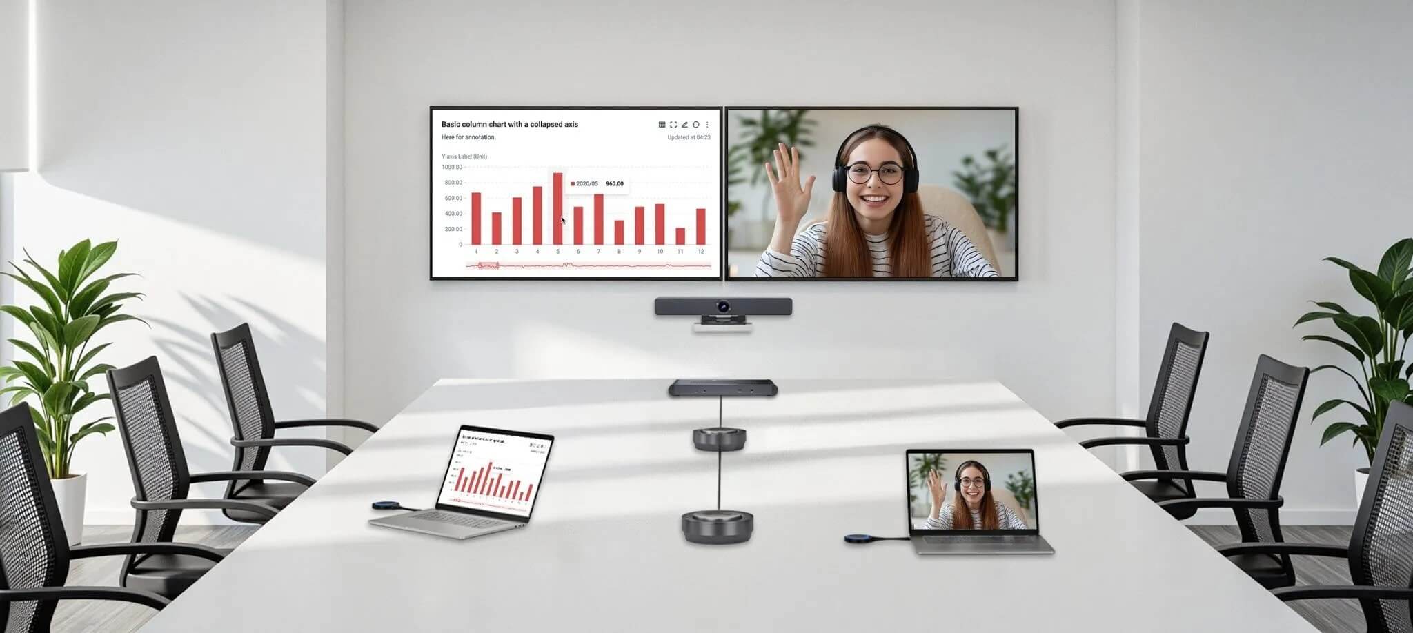 Беспроводное решение для конференций: AV Access представляет eShare W90 + D30