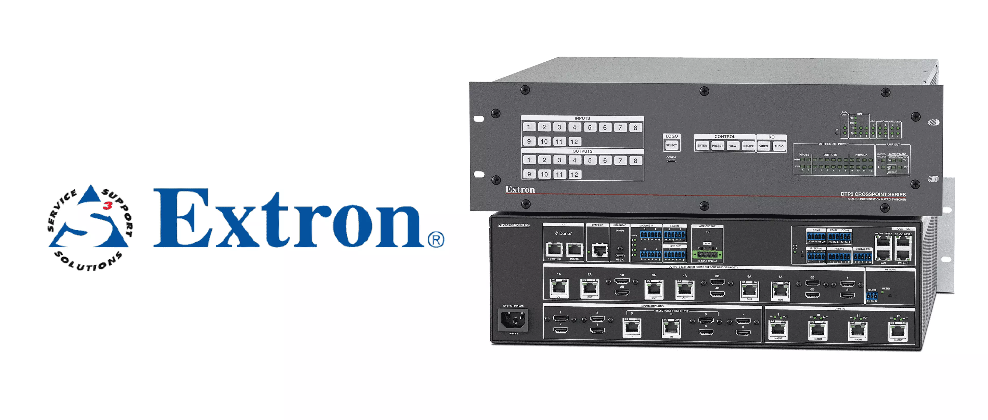 Extron презентовала DTP3 CrossPoint 884 — идеальный выбор для интеграции в большие AV-системы