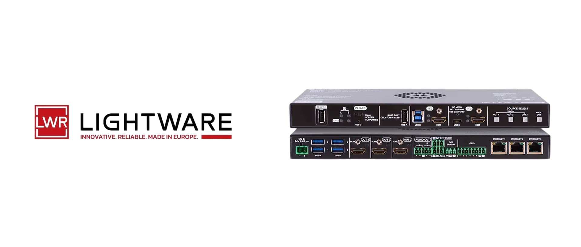 Lightware представила устройство с поддержкой двух экранов через USB-C