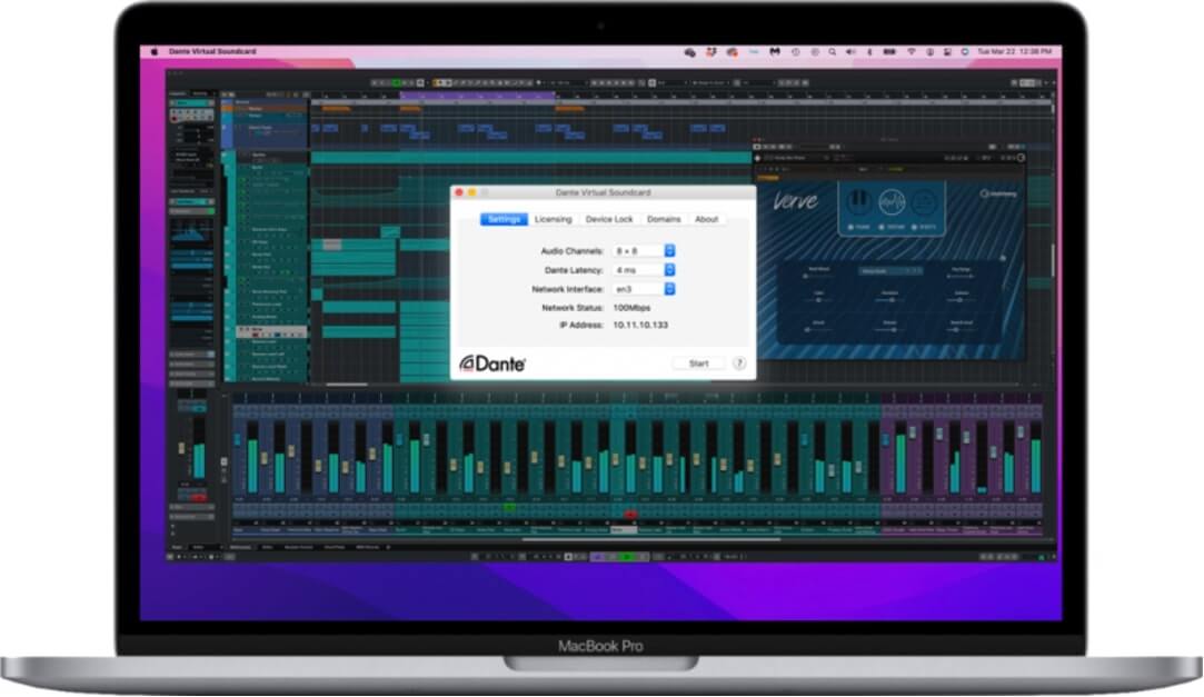 Dante Virtual Soundcard + Dante Controller