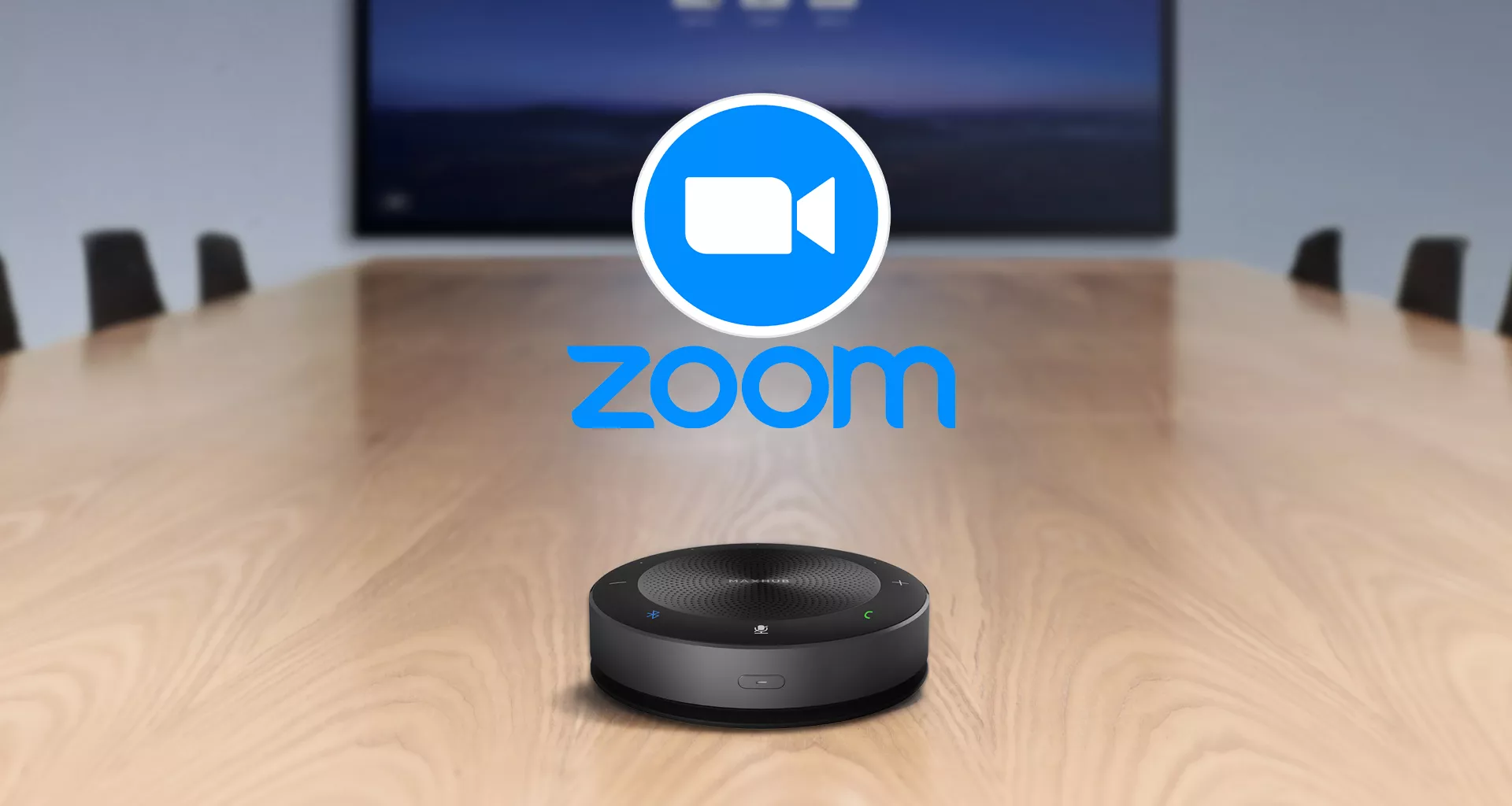 Телеконференция со спикерфоном MAXHUB UC BM21 теперь возможна и в Zoom