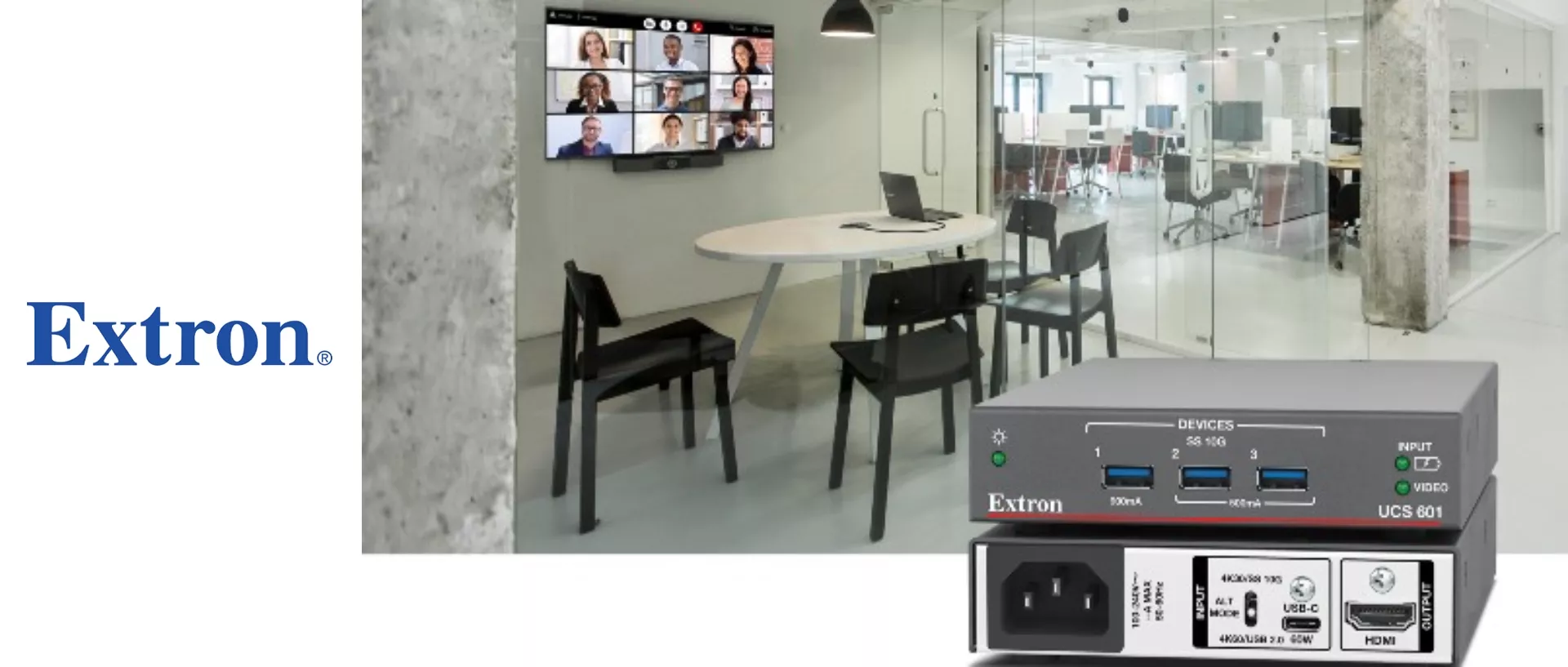 Док-станции UCS 601 Pro 4K USB-C от  Extron теперь доступны для заказа