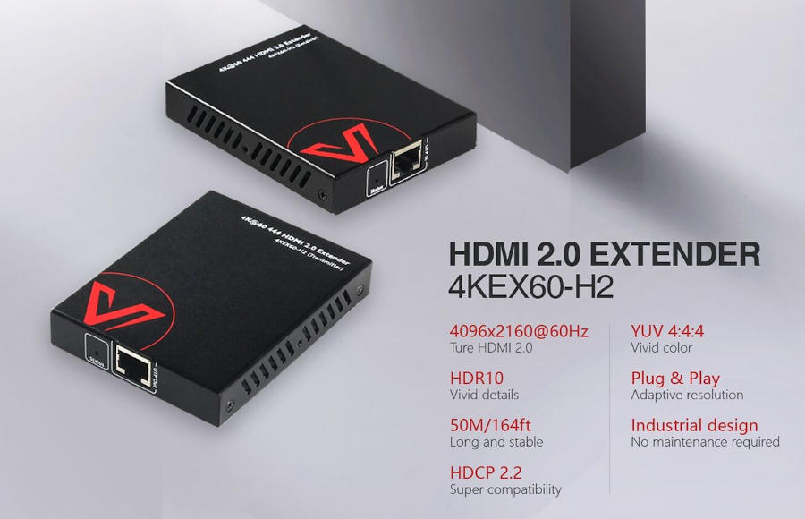 Экономичный 4K HDMI удлинитель на расстояние до 50 метров