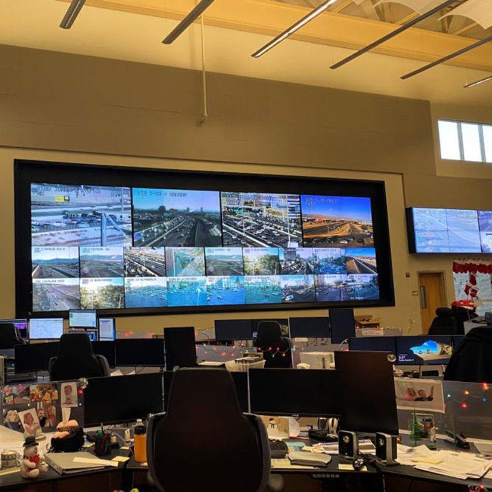 Пункт управления видеонаблюдением