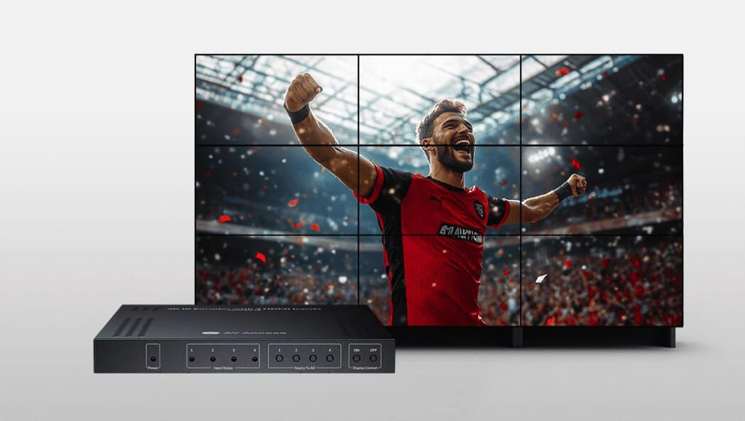 IP-кодер 4K четыре в одном 4KIP204E