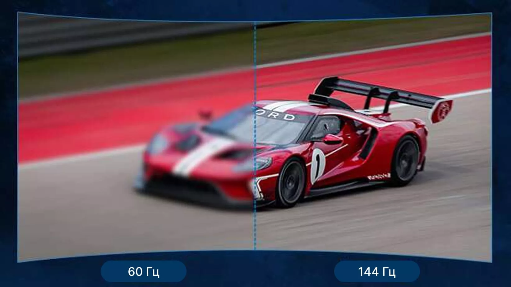 Игровой опыт с частотой 120 Гц и 144 Гц