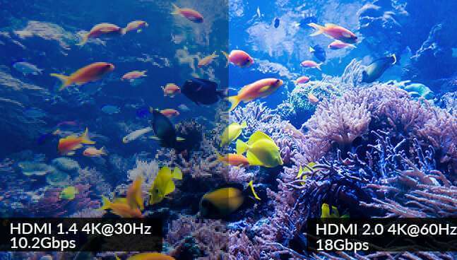 Совместимость с HDMI 2.0/HDCP 2.2