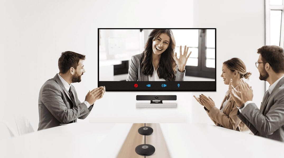 AnyCo V8 универсальный видеобар для конференц-залов