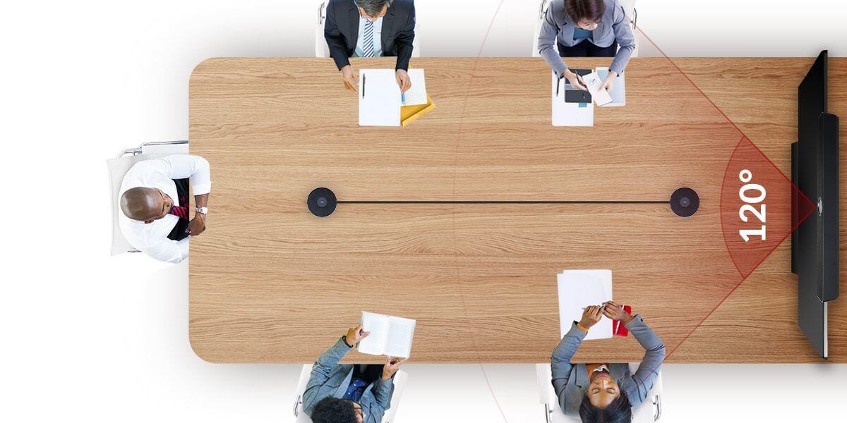 Сверхширокий угол обзора 120°