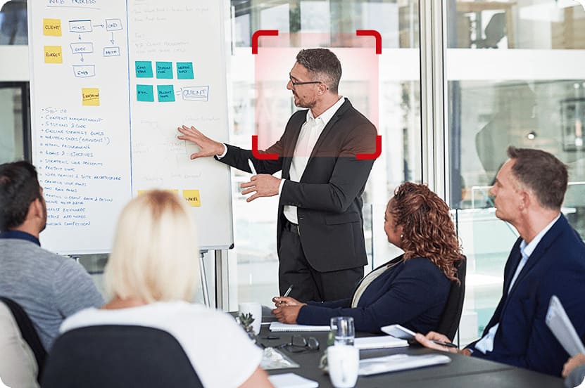 Отслеживание докладчика