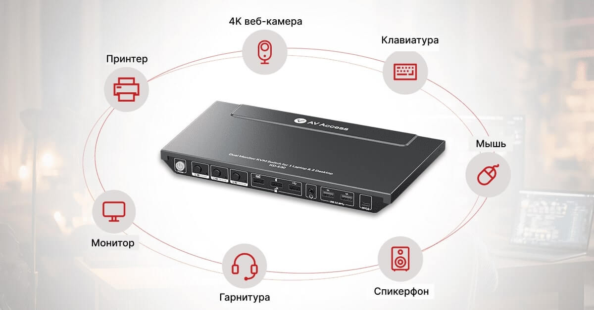 Док-станция 10-в-1