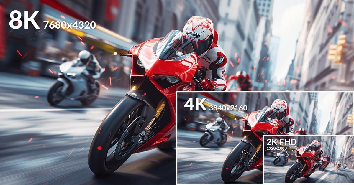 Поддержка 8K для плавной игры и работы