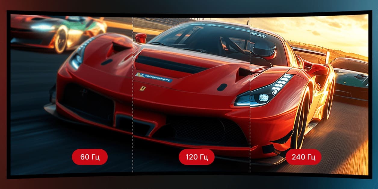 Плавный игровой процесс с высокой частотой обновления