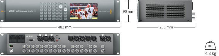 Blackmagic ATEM 1 M/E Production Studio 4K