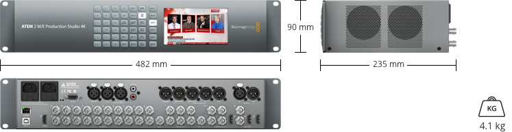 Blackmagic ATEM 1 M/E Production Studio 4K