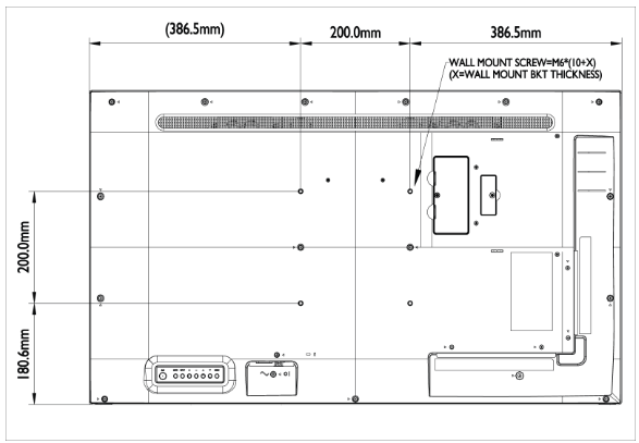 Размеры Hisense 43B4E31T