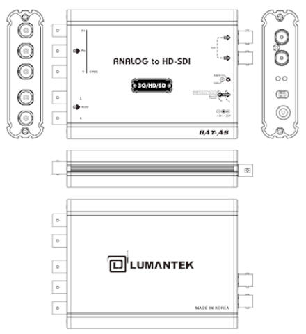 BAT-AS (Analog — HD-SDI). Вид