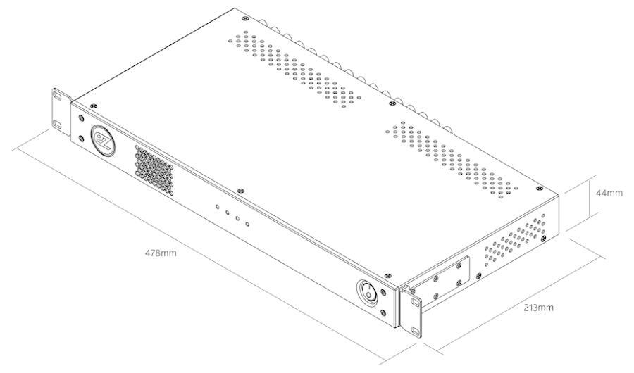 Размеры ez-Line Router [VM16]