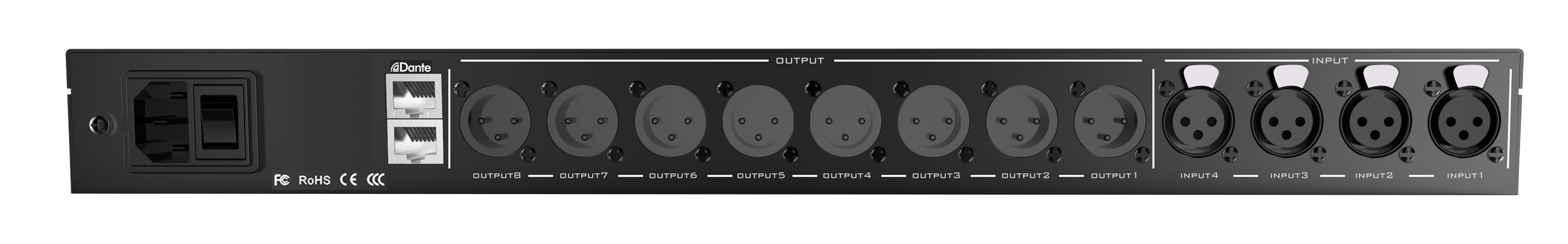 Цифровой аудиопроцессор Dante серии S-Track Dolphin 36