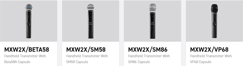 Беспроводная микрофонная система Shure MXW neXt 2