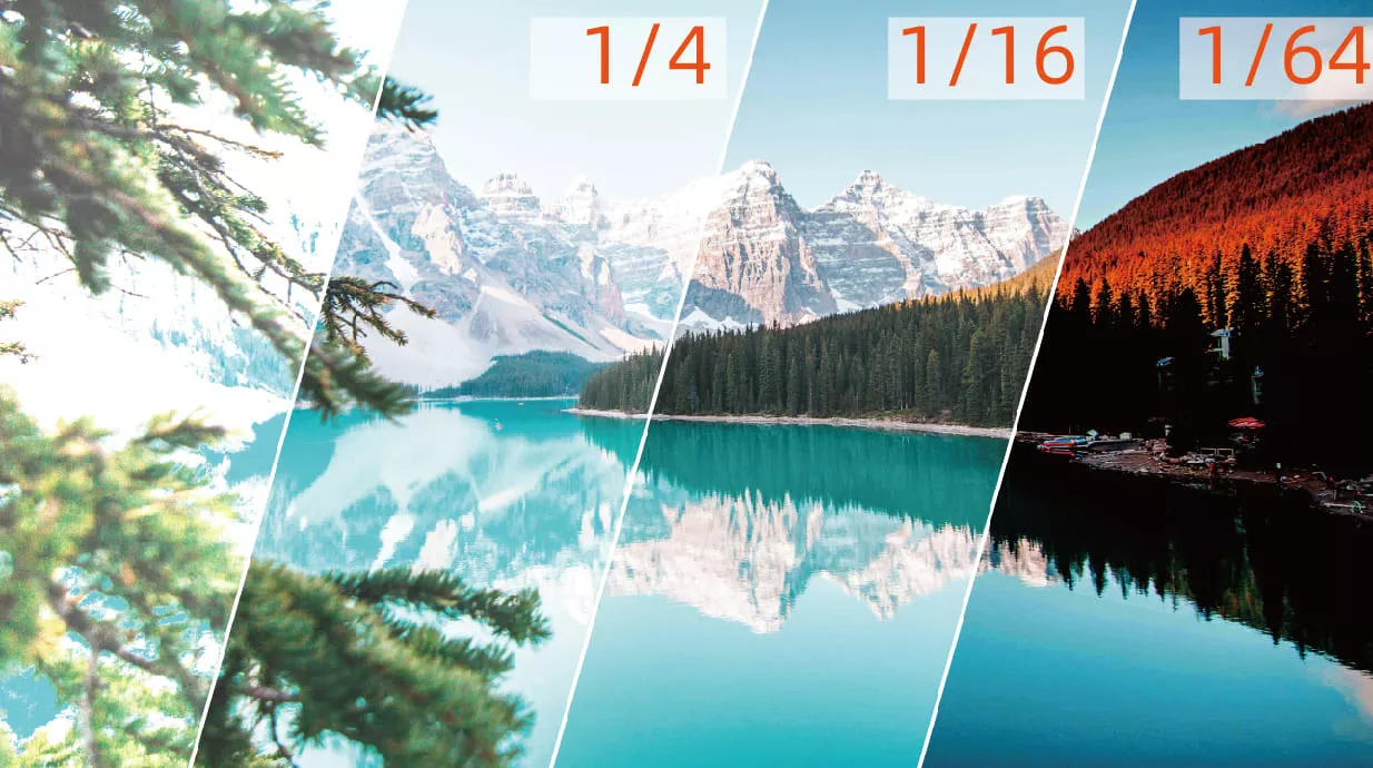 Многоуровневая регулировка ND-фильтров