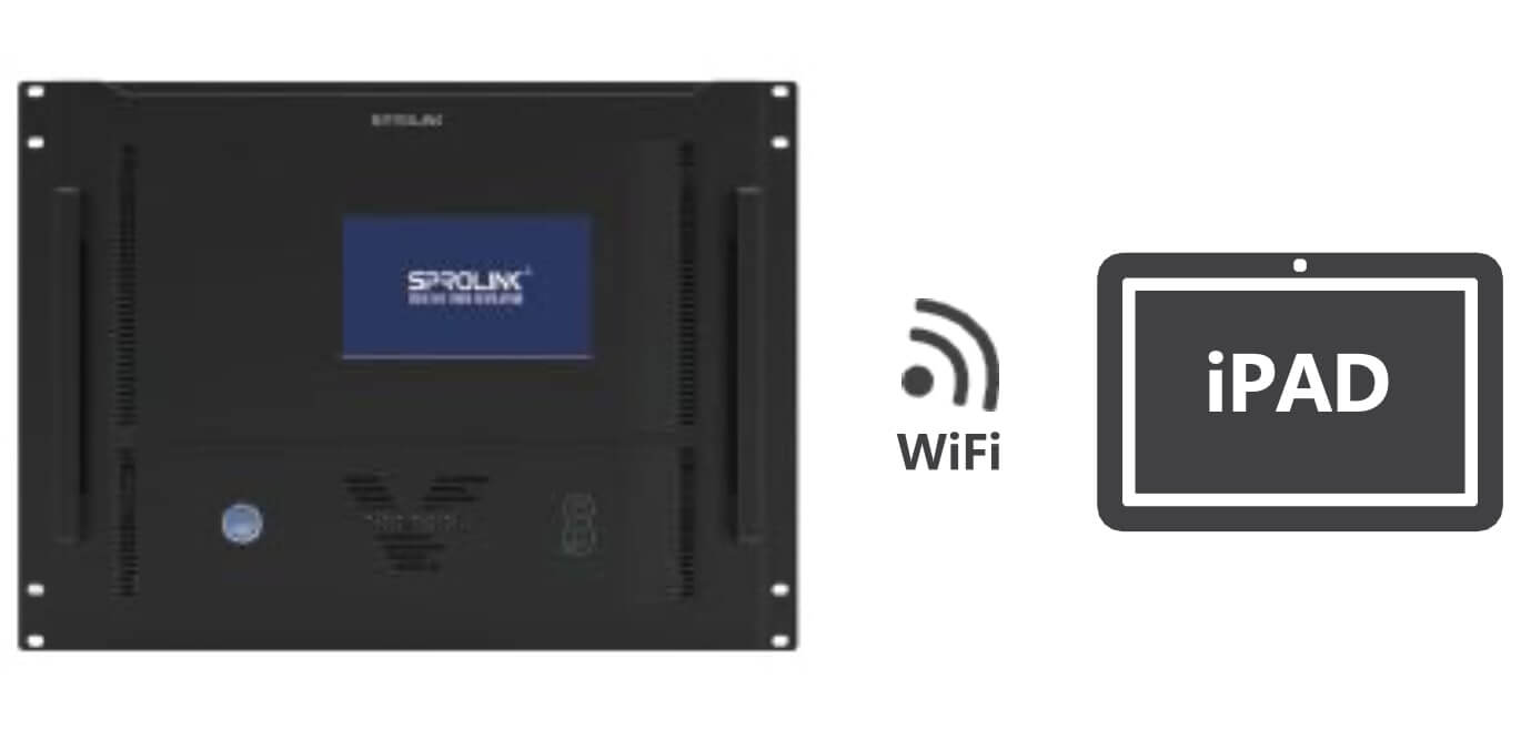 Управление через iPad