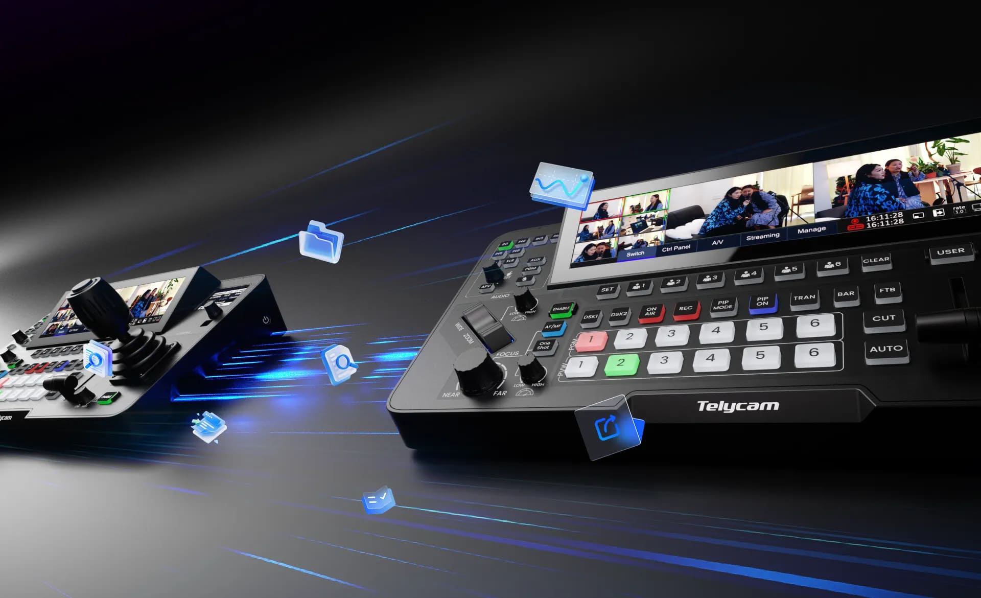 Сохранение и загрузка производственных настроек