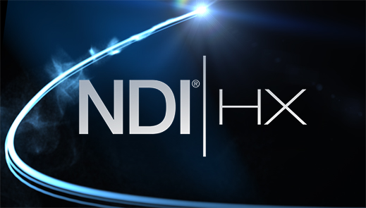 Новейшая интеграция NDI®|HX