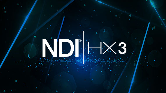 Поддержка NDI®|HX3