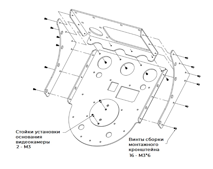 Кронштейн для PTZ-камеры Telycam