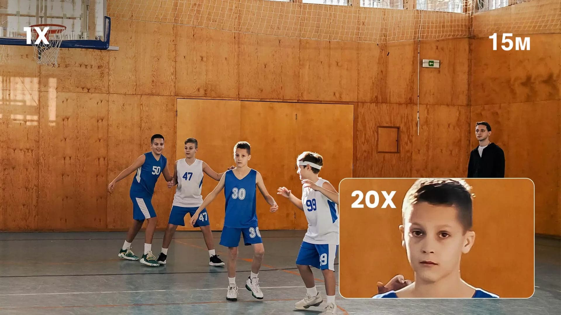 12-кратный оптический зум